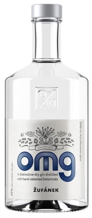 Žufánek OMG gin 45% obj.