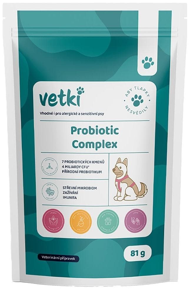 Vetki Probiotika a přírodní prebiotika pro psy