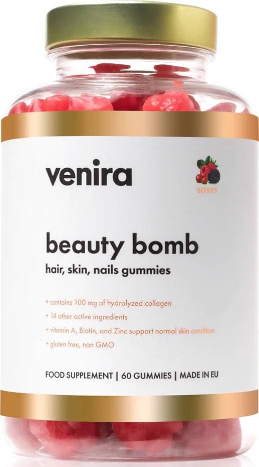 Venira Beauty bomb gummies lesní plody 60ks