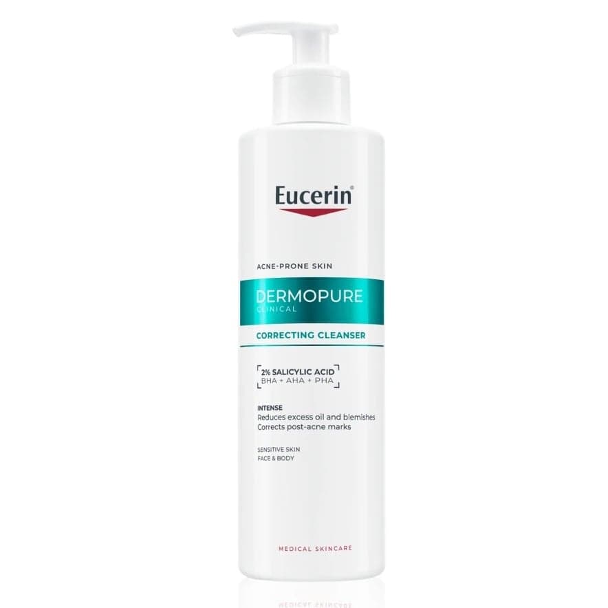 Eucerin DermoPure CLINICAL exfoliační čisticí gel 400ml