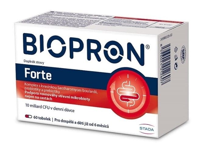 Biopron Forte probiotika a prebiotika tob.60