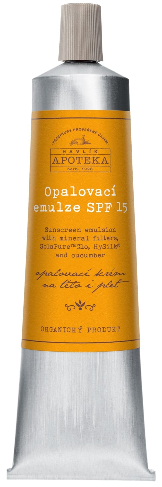 Havlíkova Apotéka Opalovací emulze SPF 15