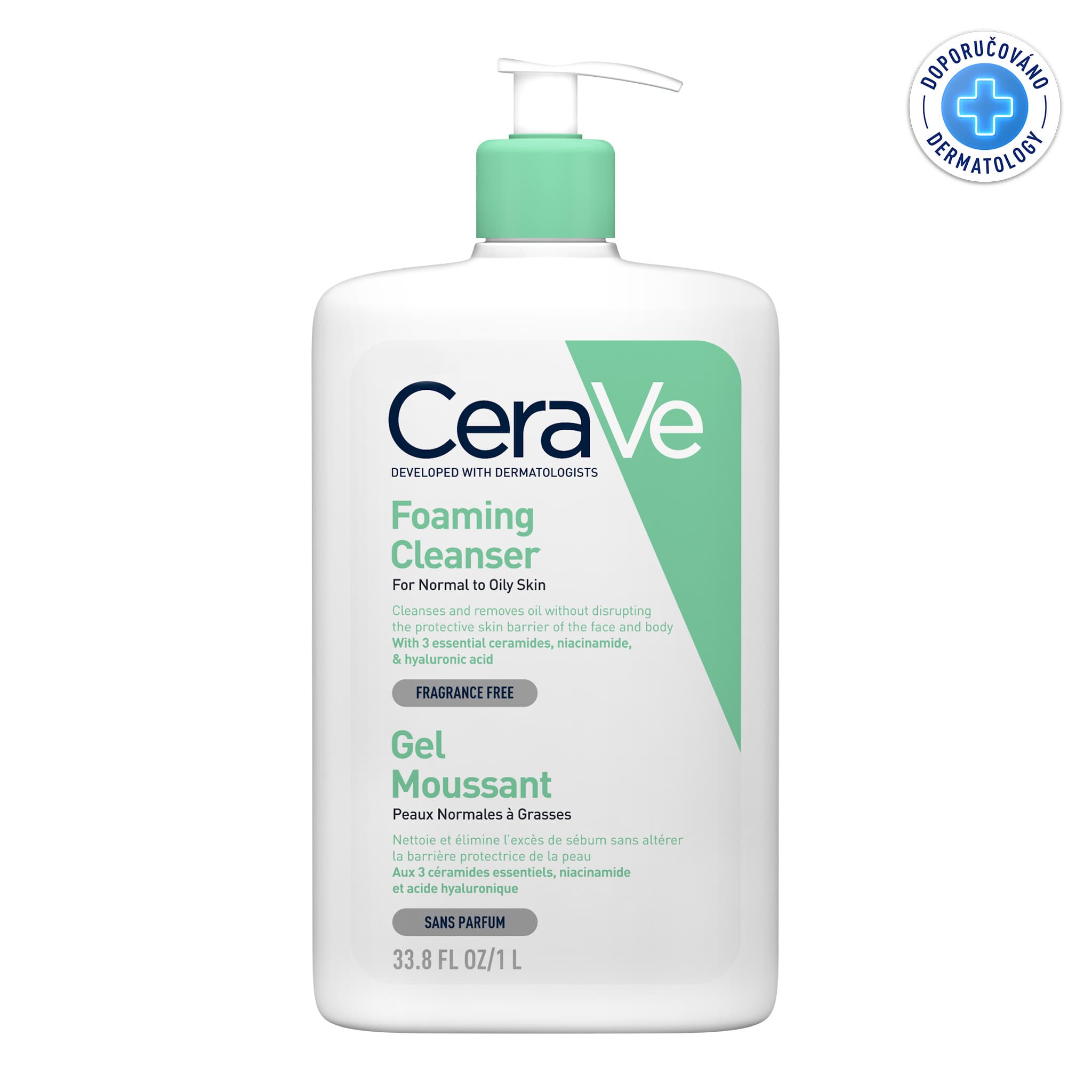 CERAVE Čisticí pěnící gel 1000ml