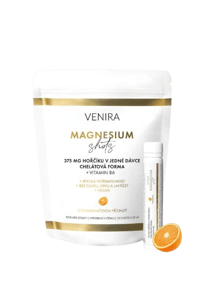 Venira Magnesium shots pomeranč 30x25ml