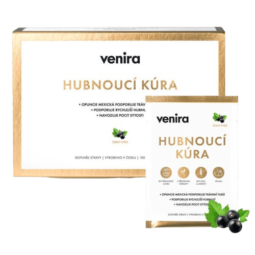 Venira Hubnoucí kůra černý rybíz 30x4g
