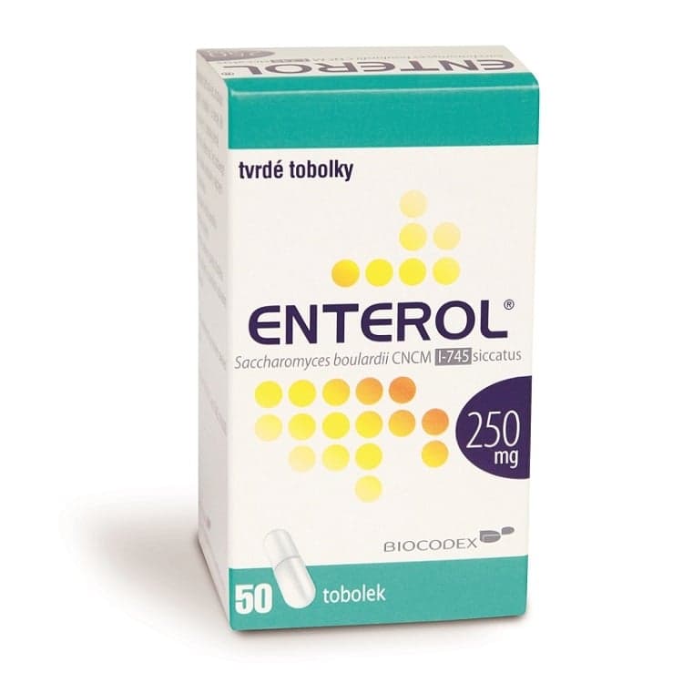 ENTEROL 250MG Tvrdá tobolka 50