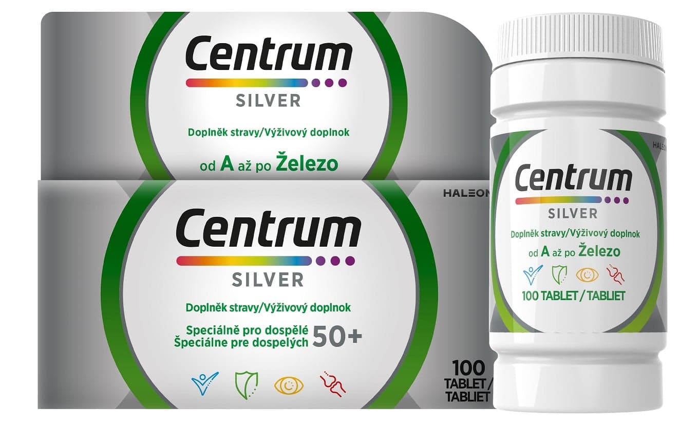 Centrum AZ Silver tbl.100