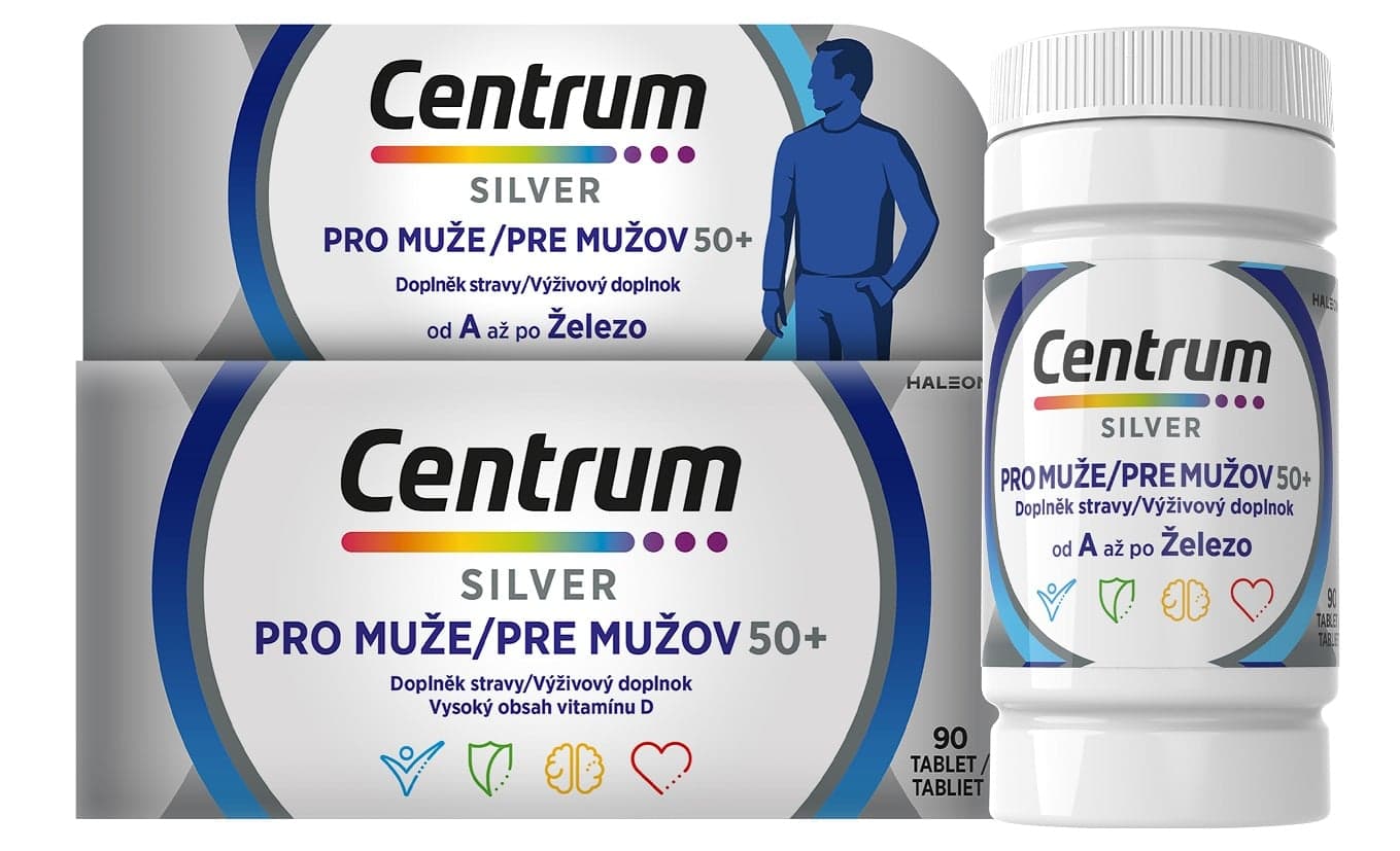 Centrum Silver pro muže 50+ tbl.90