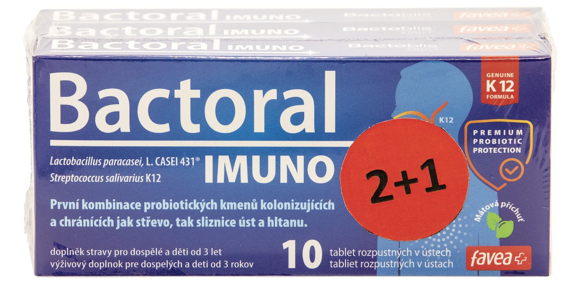 Favea Bactoral IMUNO tbl.10 2+1