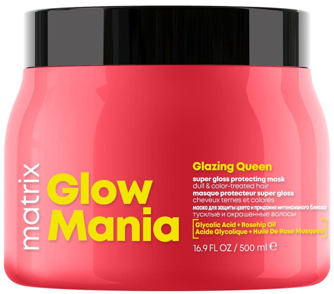 Matrix Glow Mania Glazing Queen maska pro barvené vlasy