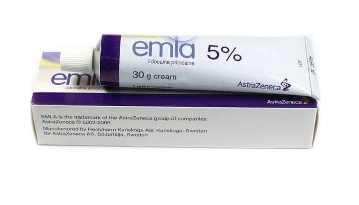 EMLA 25MG/G+25MG/G krém 1X30G
