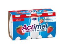 Danone Actimel jogurtové mléko jahoda chlaz. 8 x 100 g