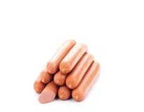 KOSTELECKÉ UZENINY Párky tenké chlaz. váž. cca 2,5 kg
