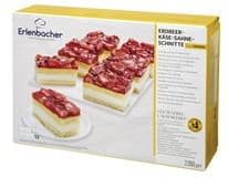 erlenbacher Jahodové řezy bezlepkové a bezlaktózové mraž. 2050 g