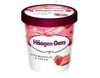 Häagen-Dazs Zmrzlina Strawberry/jahoda Cream mraž. 460 ml