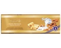 Lindt Čokoláda bílá s mandlemi 300 g