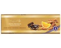 Lindt Čokoláda hořká mandle pomeranč 300 g