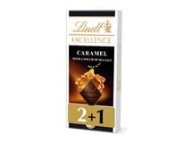 Lindt Excellence Caramel Sea Salt Čokoláda 3 x 100 g