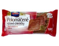 RACIO Chlebíčky rýžové s mléčnou čokoládou 100 g