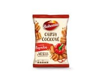 Bohemia Chipsy čočkové s příchutí paprika 10 x 65 g