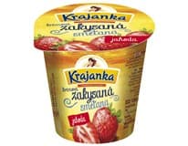 Krajanka Zakysaný dezert jahoda chlaz. 10 x 130 g