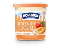 BOHEMILK Opočenský jogurt broskev/meruňka 2,8 % tuku chlaz. 10 x 150 g