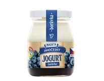 MADETA Jihočeský jogurt borůvka 2,5 % tuku chlaz. 200 g ve skle