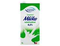 PRAGOLAKTOS Mléko trvanlivé odstředěné 0,3 % 12 x 1 l