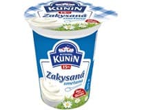 MLÉKÁRNA KUNÍN Smetana zakysaná 15 % chlaz. 6 x 375 g