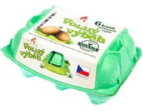 SCHUBERT Vejce z volného výběhu CZ chlaz. 6 ks