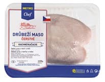 METRO Chef CZ Kachní prsa s kostí a kůží chlaz. cca 650 g