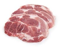 Vepřová krkovice bez kosti plátky naklepané chlaz. 50 x 150 g vlastní výroba