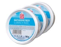Fine Life Matjesy s cibulí (pevný podíl 3 x 112 g) chlaz. 3 x 140 g
