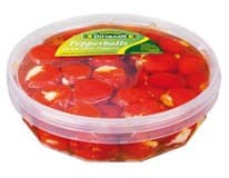 MATITHOR Feferony červené plněné sýrem (pevný podíl 750 g) chlaz. 1 kg