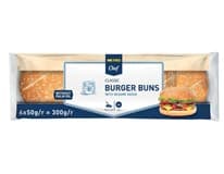 METRO Chef Burger bulka se sezamem 10 x (6 x 50 g)