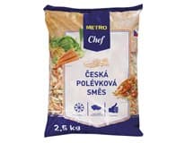 METRO Chef Česká polévková směs zelenina mraž. 2,5 kg