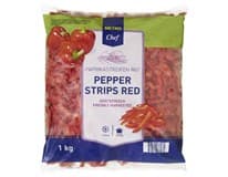 METRO Chef Paprika červená proužky mraž. 1 kg