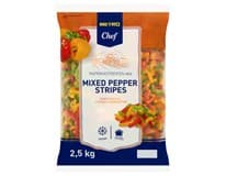 METRO Chef Paprika krájená trio mix mraž. 2,5 kg