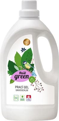 Real green clean Univerzální prací gel 1,5l