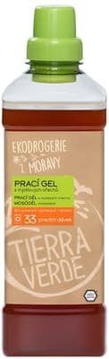 Tierra Verde Prací gel z mýdlových ořechů s BIO pomerančovou silicí (1 l)