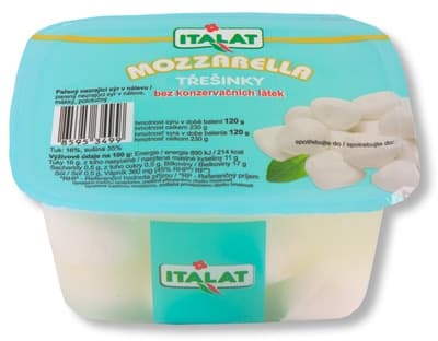 Italat Mozzarella třešinky v nálevu