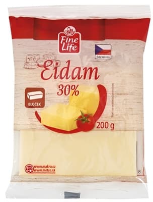 Fine Life Eidam 30 % bloček