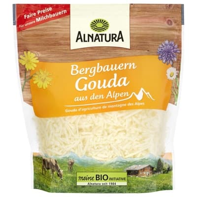 ALNATURA BIO Gouda sýr strouhaný