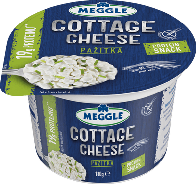 Meggle Cottage cheese čerstvý sýr pažitkový