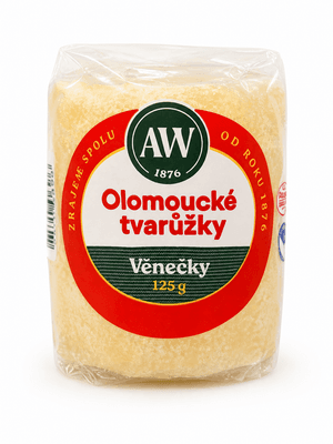 Olomoucké tvarůžky, věnečky