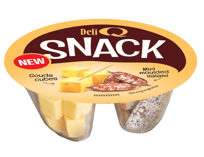 Deli Q Snack Gouda cubes/Mini Mould Salami