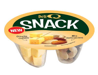 Deli Q Snack Gouda cubes/Mix delicacies