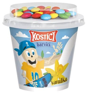 Kostíci Barvíci jogurt vanilkový