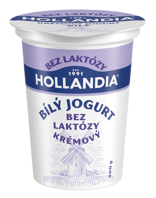 Hollandia Jogurt bílý bez laktózy