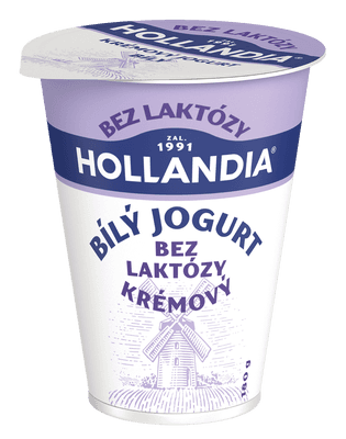 Hollandia Jogurt bílý bez laktózy
